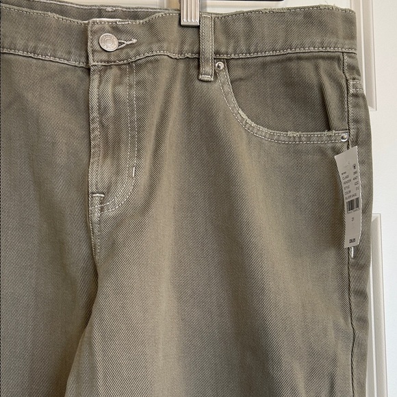 NWT PacSun Sage Green 100% Cotton Boyfriend Jeans | Size 31 | Olive Denim - Picture 4 of 11